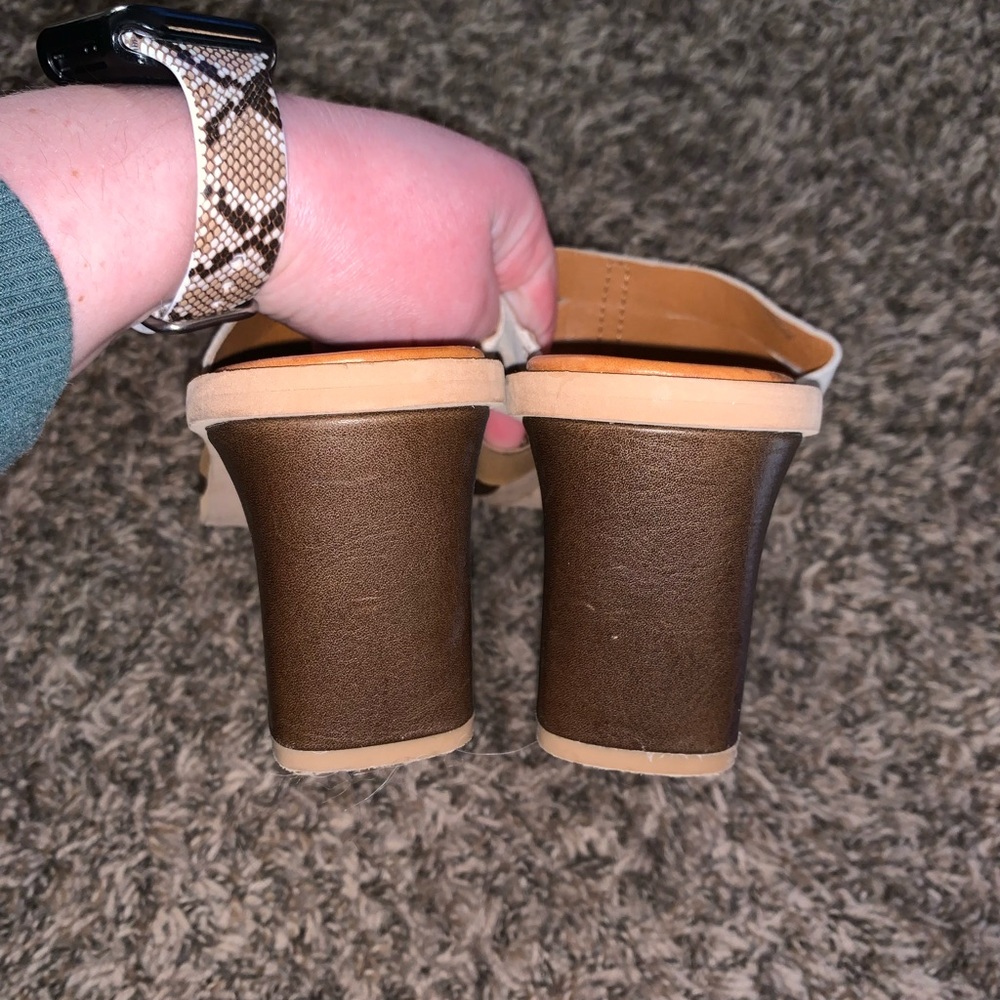 Lucky Brand Bazzra Sandal Heels Size 8.5 - Picture 6 of 7